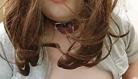 Online streaming recording. Exposure masturbation 1