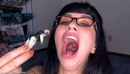 * 854x480p* Blackmail Shrinking Vore Fantasy Fulfilled With Giantess Goddess -Mp4