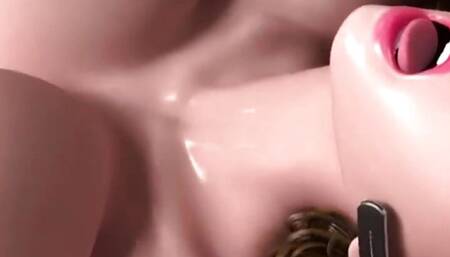 Two Japanese Pizza Delivery Girls Share Their Big Tits and Pussy to the Customer, Threesome