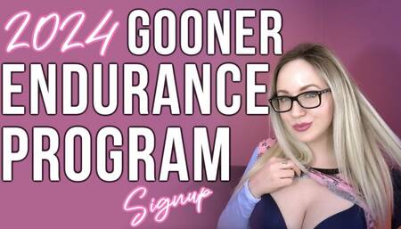 2024 Gooner Endurance Program Sign Up