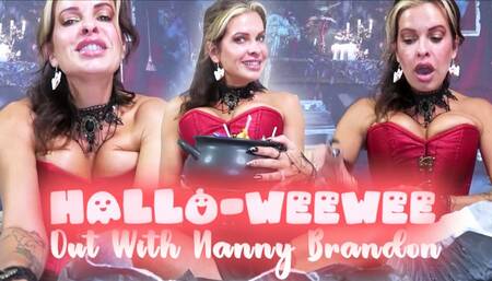 Hallo-weewee Out With Nanny Brandon (HD WMV)