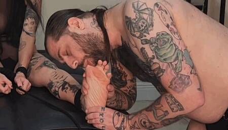 I Got You Right Where I Want You! Foot Worship with DaddyBaphy & Morgana Soles