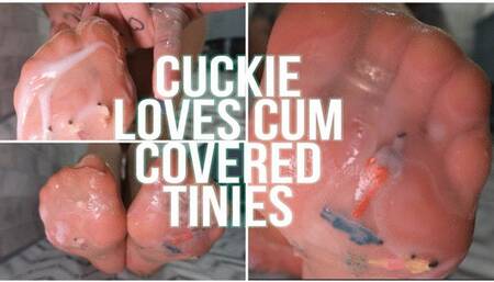Cuckie Loves Cum Covered Tinies