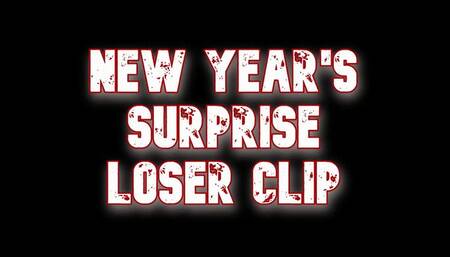 New Year's Surprise Loser Clip