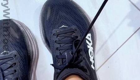 Taking Off My Grimy Gym Shoes and Sweaty, Stinky Socks