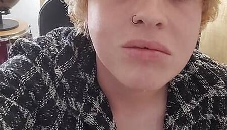 Just a casual cumshot from a ginger twink