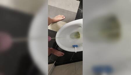 Peeing in my own toilet