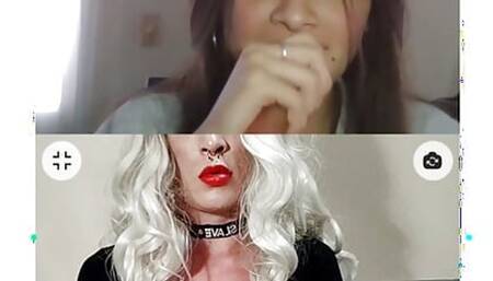 a girl laughs at me - Sissy Eva