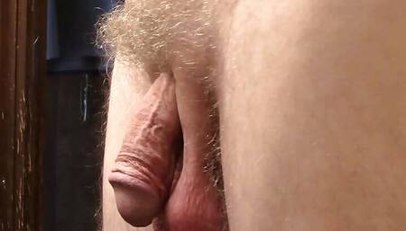 First Cleanup Shower of the New Year - Low Hanging Cock and Balls