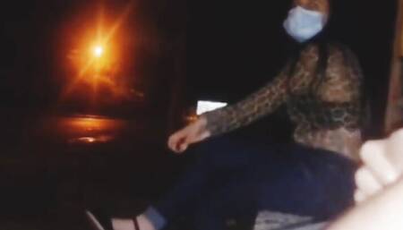 I took the risk of giving a handjob to a strange girl at the bus stop! look what she did!