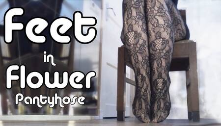 Tight with Black Flowers