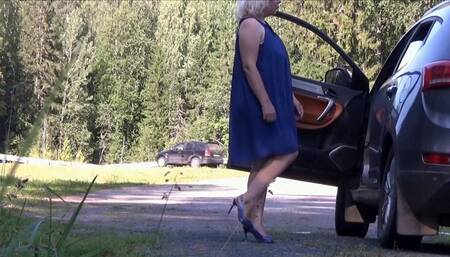 Fucked Fellow Traveler on Road