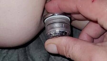 Fuck in color, light plug, snap