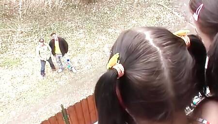 After learning about anal they wanted to try it out with some guys they met