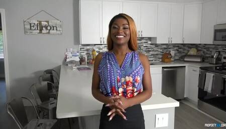 Bouncing Back with Lola Chanel: A Big-Titted Brunette Ebony Agent
