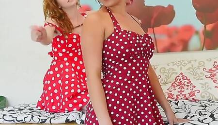 Emma and Blair Have Hairy Wet Pussies