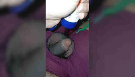 Big cock alot of lube