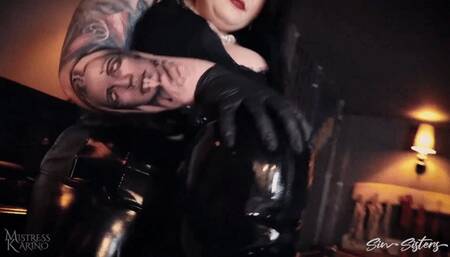 Pegging spit roast by me and Dominatrix Dinah - [720p]