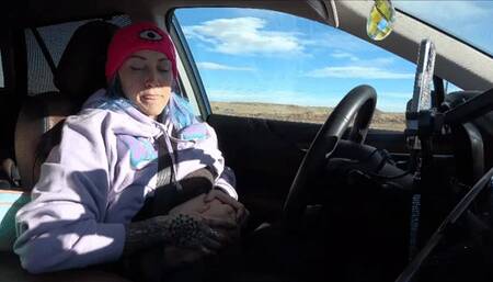 Holiday Weight Gain Chubby Belly Play while Driving (m4v)