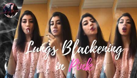 Lungs Blackening in Pink