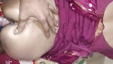 Tight hot bhabhi fuking so sexy in doggy style hot slim sexy bhabhi