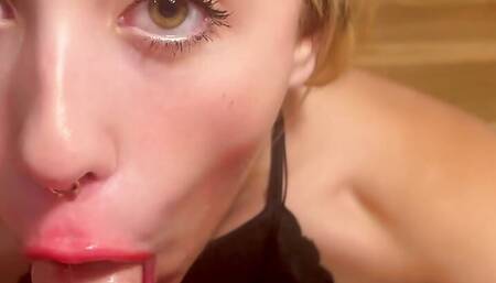 Wife Swallowing Cum!!