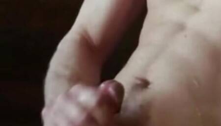 Big dick masturbation and cumshot