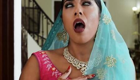 Jasmine Sherni Angel Gostosa in a Bollywood Tail