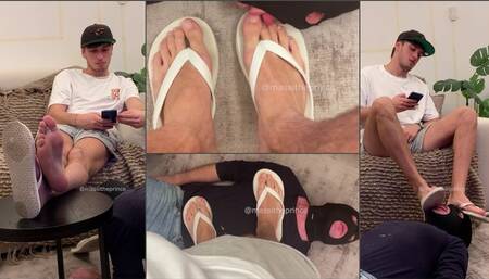 Lick the sweat off my flipflops