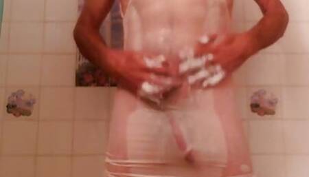 Sexy Sandy wants you to lather her up and fuck her silly