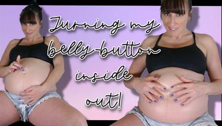 Turning Belly Button Inside Out