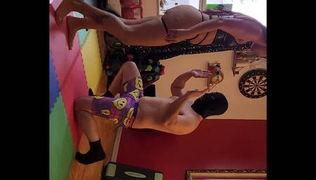 Ticklish Twist: Sugar Diamond's Tickle Surprise on Goddess Matik ft Slick Rick!