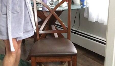 MORNING COFFEE AND LEGS CROSSING