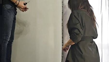 My husband calls the TV technician while he's at work