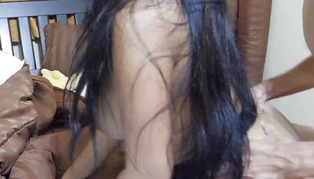 Naughty asian girl loves it from behind - wenxram