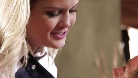 Young girl Madison gets It Hard And Rough