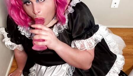 Sissy Maid Dildo Training Part: 2
