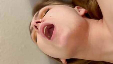 My MILF pussy is so tight I made him cum fast.