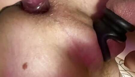 His tight ass fucked, licked and punished