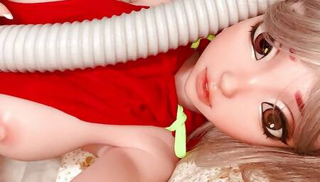 Small Penis Cumming On Sexy Love Doll With A Vacuum Hose - Elsa Babe Silicone Love Doll Model Takanashi Mahiru