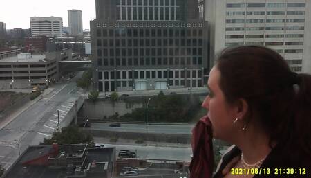 Exhibitionist Facefucking