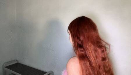 Laura arrested and hogcuffed in underwear before wearing jumpsuit