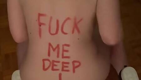 Fucking My Ass in Front of the Window