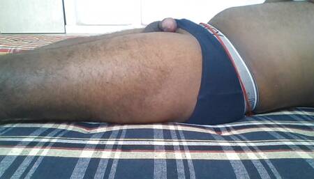 Telugu Straight Guy masturbating his cock with telugu audio. who want it comment down