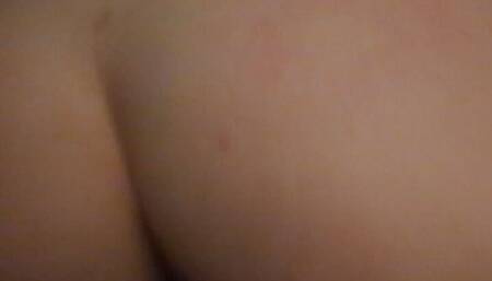 Reverse cowgirl! Riding DP toy & cock in pussy! SO HOT! SO DEEP