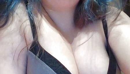 just playing with my tits