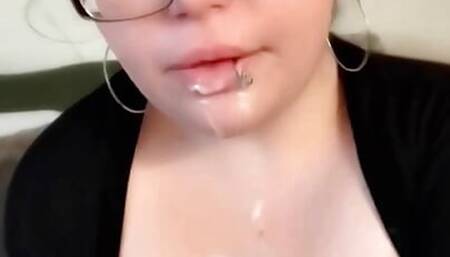 Bitch GF Gets a Mouth & Pussy Full of Cum (Extended Preview)