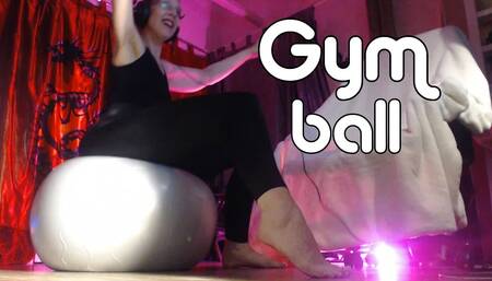 Mistresonline Is Sitting on a Gym Ball (music Only)