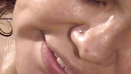 Chubby lesbians playing with sex toys before playing with real dick