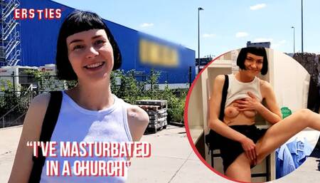 Ersties - Hot Babe Does Taboo Things In Public